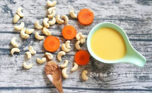 sữa hạt cà rốt