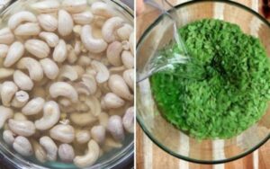 sữa hạt điều cốm1