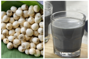 sữa hạt sen mè đen