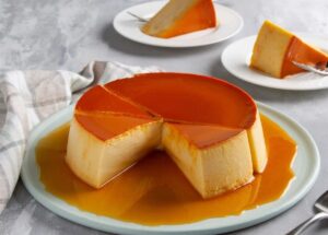 flan sữa hạt