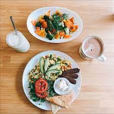 món chay với sữa hạt