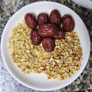 táo đỏ, yến mạch