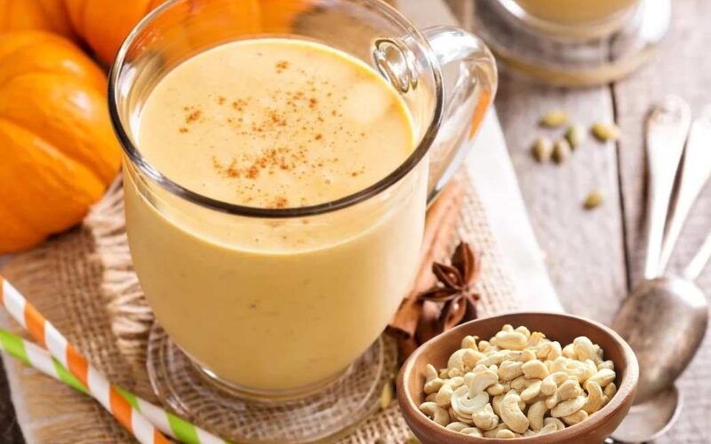 sữa hạt điều bí đỏ