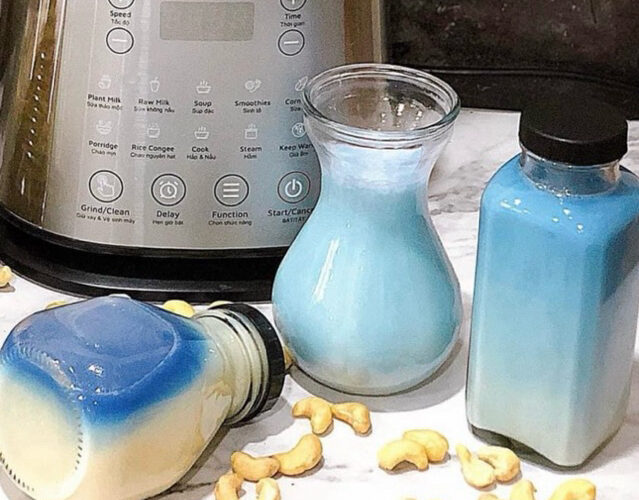 Sữa Hạt Điều Hoa Đậu Biếc