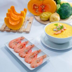 tôm nấu với gì