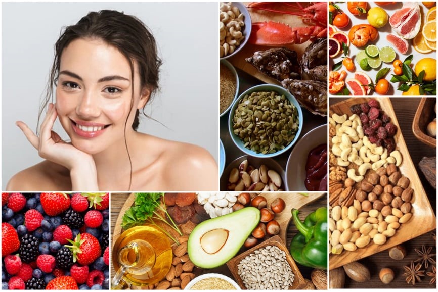 Ăn Gì Để Có Làn Da Căng Mịn Mà Không Cần Dùng Mỹ Phẩm?