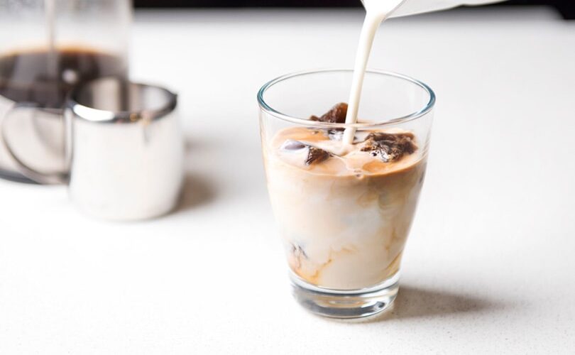 sữa yến mạch cafe latte