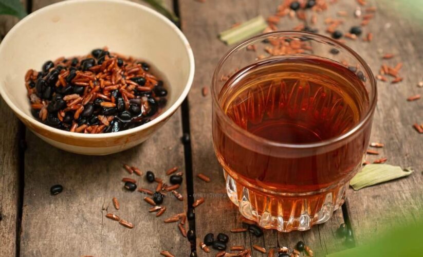 trà gạo lứt đậu đen
