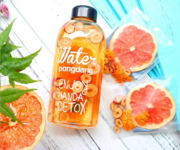 trà detox hoa quả